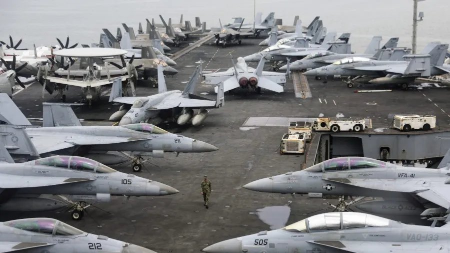 Pentagon moving carrier strike group toward Middle East amid tensions with Iran
