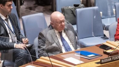 Nebenzya voiced the Russian position regarding US pressure on Iran