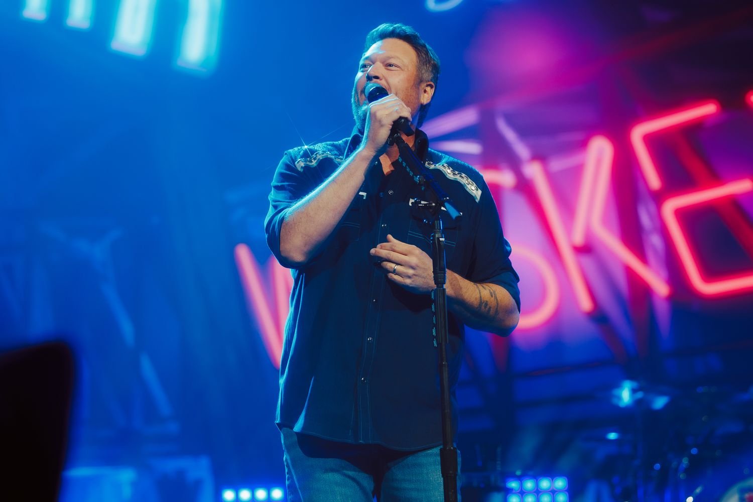 Blake Shelton Calls Dry January Stupid in Celebratory Return to Las Vegas Residency
