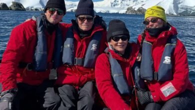 Michael Douglas and Catherine Zeta-Jones Vacation with Their Kids in Antarctica