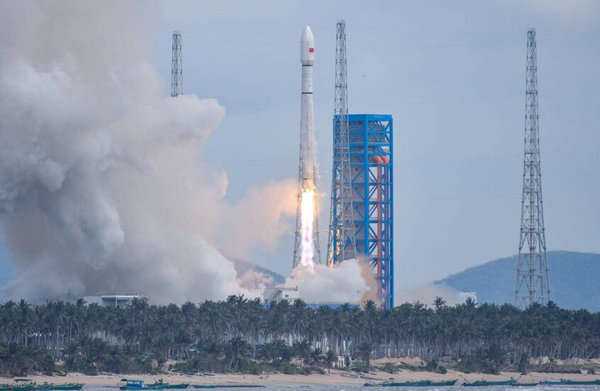 China plans to launch a super-heavy space rocket next year