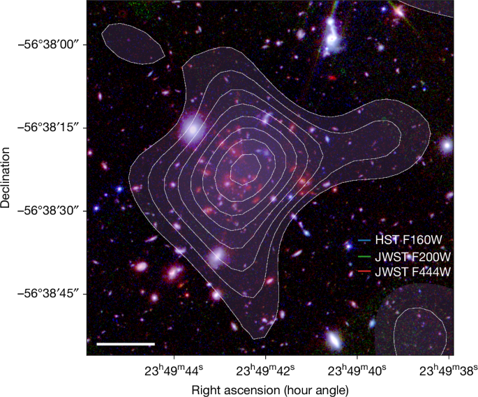 SunyaevZeldovich detection of hot intracluster gas at redshift 4.3