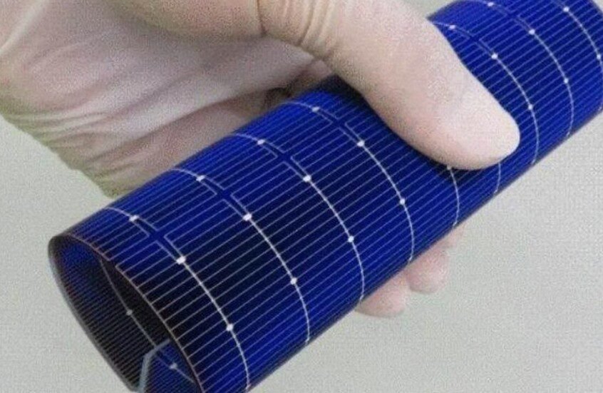 A solar panel with the thickness of a sheet of paper!.. A new Chinese innovation