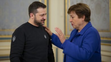 IMF chief outlines terms for Ukraine funding Business News
