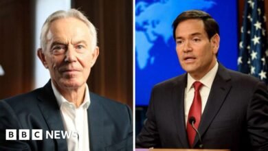 Blair and Rubio among names on Gaza Board of Peace