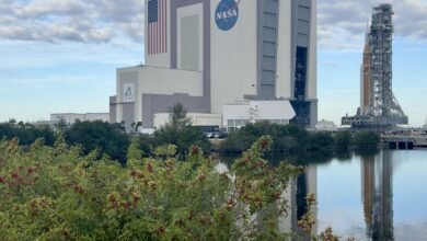 NASA rolls Artemis 2 rocket to the pad ahead of historic moon launch