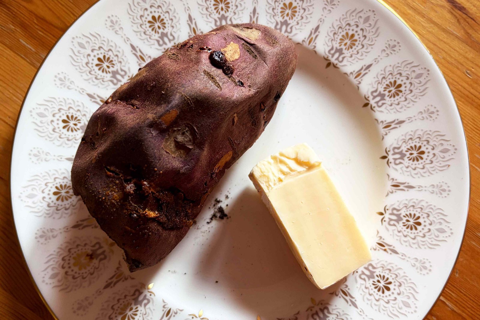 I Tried Courtney Cooks Viral Cheese-Stuffed Sweet Potato