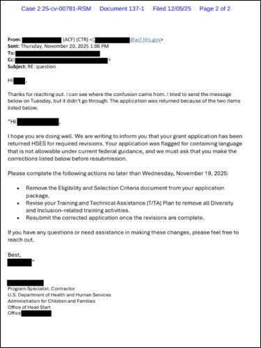 Head Start Providers Happy But Cautious After Federal Judge Halts DEI Ban The 74 Head Start Providers Happy But Cautious After Federal Judge Halts DEI Ban The 74