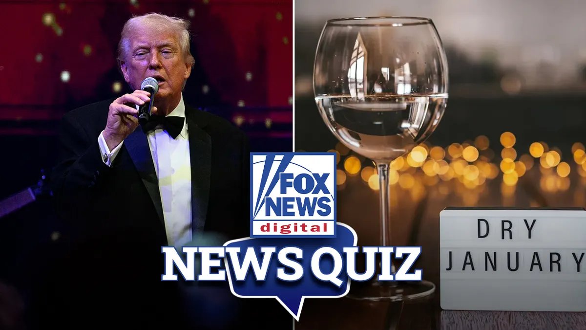News Quiz Trumps NYE remarks, Dry January warning
