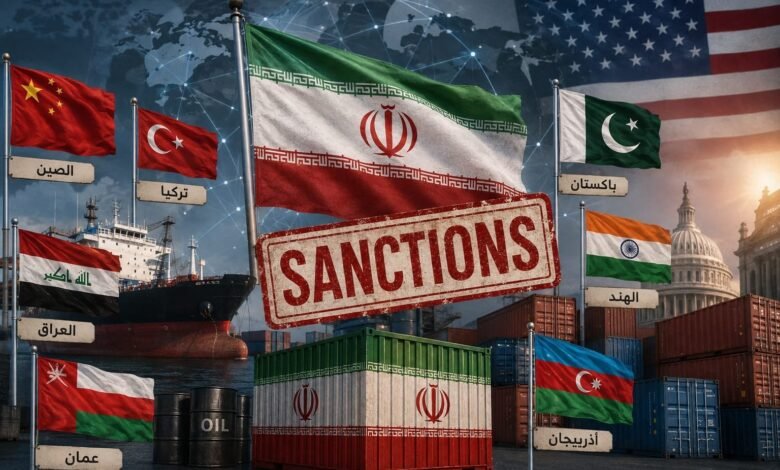 من هم شركاء إيران التجاريون المعرضون للعقوبات الأميركية؟