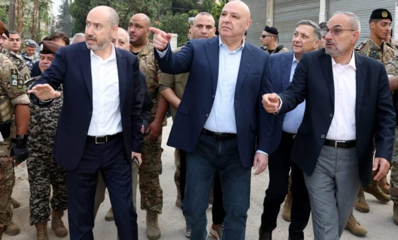 عون في النبطية: الانسحاب وعودة النازحين ثوابت وطنية